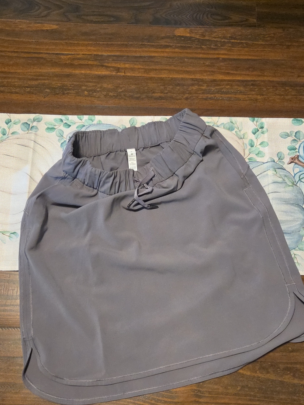 lululemon athletica Slate Gray Athletic Skort